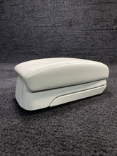 2002-2008 Jaguar X-Type Center Console Lid Arm Rest Storage Tan Leather OEM