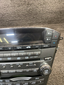 39101-STX-A450-M1 07-09 Acura MDX GPS Stereo Navigation CD Climate Control OEM 39101-STX-A450-M1