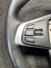 2016 BMW X1 Steering Driver Wheel W/ Controls OEM Black Leather