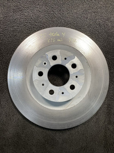 1188611-00-A 2025 Tesla Y Front Left/Right Disc Brake Rotor OEM 826 Miles 1188611-00-A