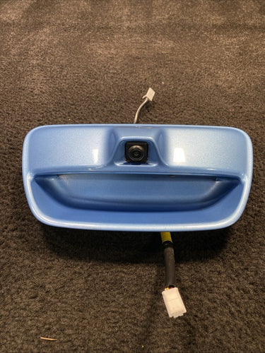 906063NF 2013-2017 Nissan Leaf Rear Liftgate Camera Handle Blue OEM 906063NF