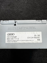 8E0035111D 2006-2008 Audi A3 A4 S4 CD Changer Player Receiver OEM 8E0035111D