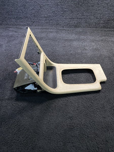 1991-1995 Acura Legend Center Console Dash Radio Shifter Trim Bezel OEM TAN