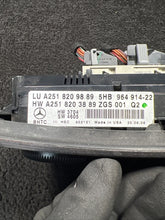 A2518203889 2007 Mercedes ML350 AC Heater Climate Control Panel OEM A2518203889