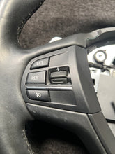 2016 BMW X3 M-Sport Steering Driver Wheel W/ Paddle Shifters Black Leather OEM