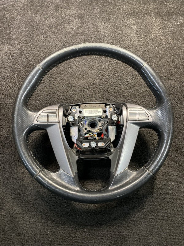 2009-2015 Honda Pilot Black Leather Steering Wheel OEM