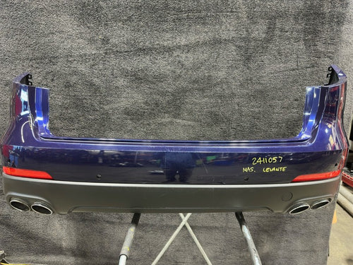 2017 Maserati Levante Rear Bumper Assembly Blue Emozione