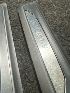 2016 BMW 335i GT Front & Rear Door Sill Scuff Step Trim OEM