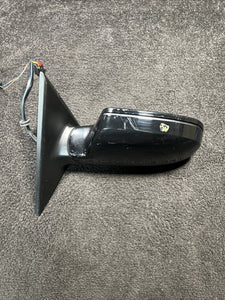 2010 Audi A5 Left Side Power Door Mirror Heated W/ BSM OEM Black