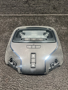 06700146560 14 Maserati Quattrobporte Overhead Alcantara Dome Light Console OEM 06700146560
