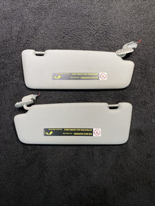 2009-2012 Audi Q5 Left & Right Sun Visor Set OEM