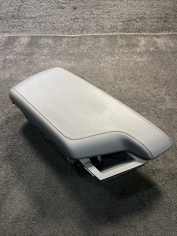 545238347 2025 Cadillac CT5-V Center Console Storage Tray Armrest Black Leather OEM