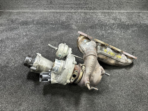 A2710903680 2012 Mercedes C250 1.8L Turbocharger Exhaust Manifold Assembly OEM A2710903680