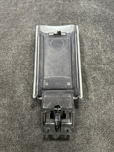 2012 Ferrari California Center Console Arm Rest Lid Cover OEM Black Leather