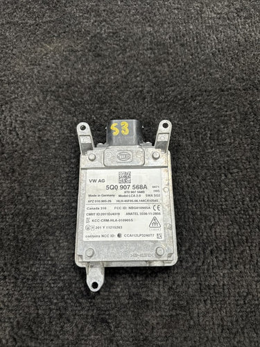 5Q0907568A 2015 Audi S3 Rear Left Blind Spot Radar Sensor OEM 5Q0907568A