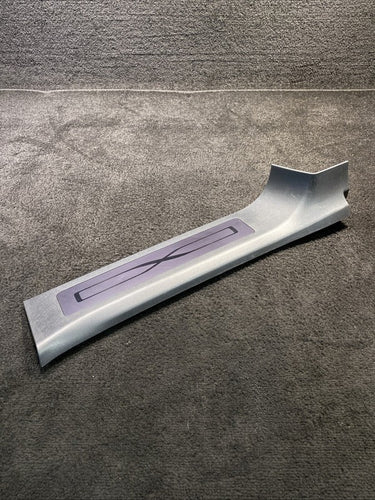 1105145-00-B 16-20 Tesla Model X Rear Left Driver Side Door Sill Trim Cover OEM 1105145-00-B