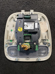 186203 2002-2008 Jaguar X-Type Center Overhead Dome Light Lamp Assembly Tan OEM 186203