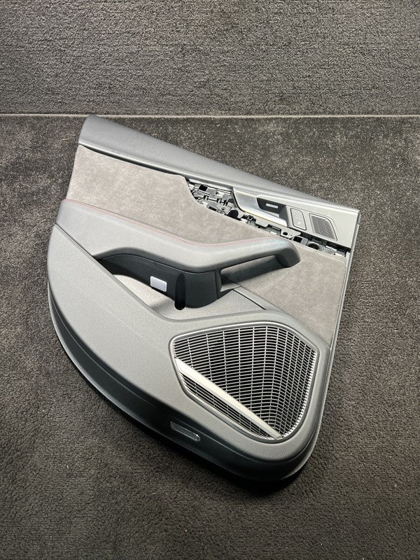 2018 Audi S4 Rear Left Door Panel Assembly W/ Out Trim OEM Black