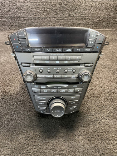 39101-STX-A450-M1 07-09 Acura MDX GPS Stereo Navigation CD Climate Control OEM 39101-STX-A450-M1
