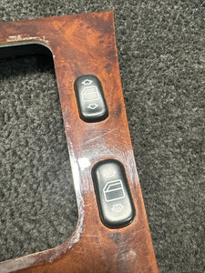 2108200110KZ 1997 Mercedes E420 Master Power Window Switches Center Console Trim OEM