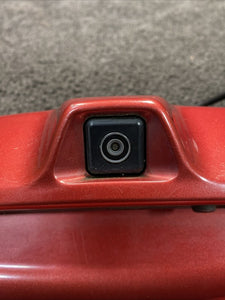 2011 Nissan Leaf Rear Tailgate Lift Handle W/ Rear View Camera OEM Red
