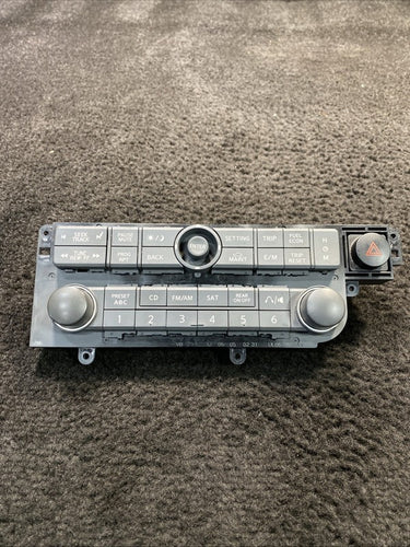 28098-ZM00A 2004-2006 Nissan Quest Radio Stereo Control Panel OEM 28098-ZM00A