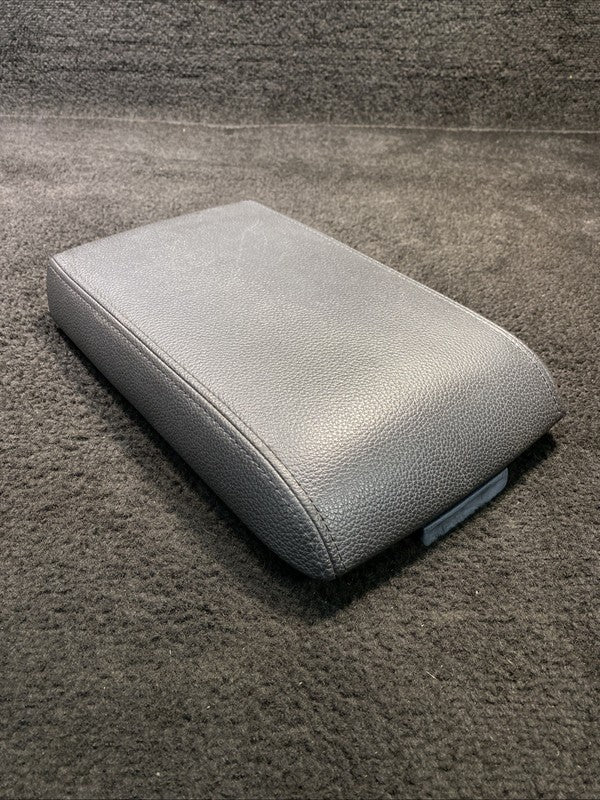2006-2010 Ford Explorer Center Console Black Leather Arm Rest Top Lid OEM