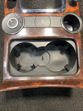 7L6863216 06 Volkswagen Touareg Center Console Shifter Trim Bezel Woodgrain OEM 7L6863216