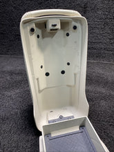 2002-2008 Jaguar X-Type Center Console Lid Arm Rest Storage Tan Leather OEM