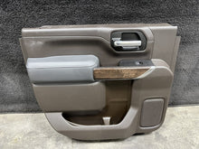 2020 GMC Sierra 2500 3500 Denali Interior Door Card Panels Set Walnut with Ash