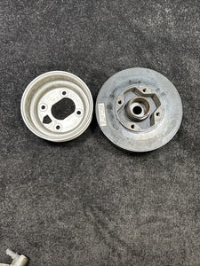 7572566 2016 BMW X6M S63 Right Harmonic Balancer Vibration Dampener OEM 7572566