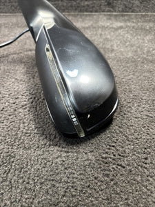 2013 Audi A4 Left Side Power Door Mirror W/ Turn Signal Light OEM Black
