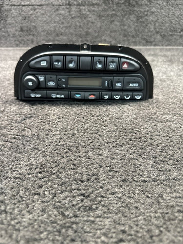 1464306141 1998 Jaguar XJR Climate Temp Control Panel Assembly OEM 1464306141