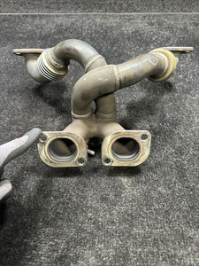 7849461 2016 BMW X6M S63 Right Exhaust Manifold OEM 7849461