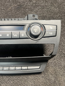 9310449 2013 BMW X5 AC Climate Control Panel Assembly OEM