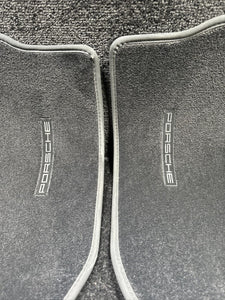 2008 Porsche Boxster 987 Black Carpet Floor Mats OEM