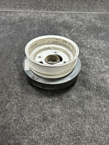 7572566 2016 BMW X6M S63 Right Harmonic Balancer Vibration Dampener OEM 7572566