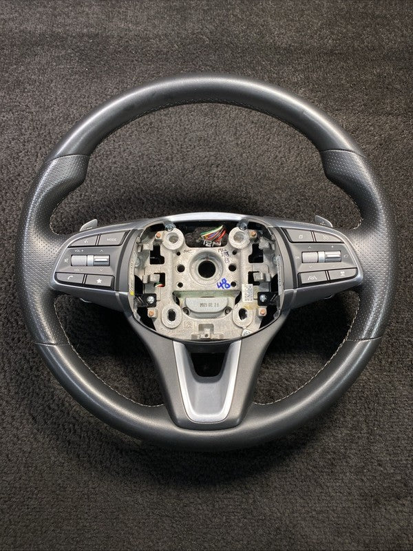 2019-2023 Genesis G70 Heated Steering Wheel W/ Switches & Paddle Shifters OEM