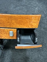 2001 Lexus LS430 Front Center Console Storage Compartment Wood Grain OEM
