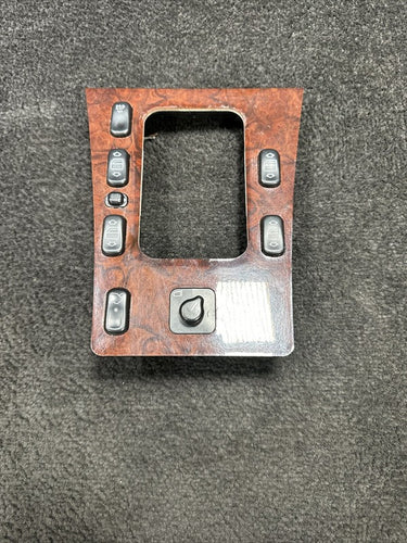 1997 Mercedes E420 Center Console Shifter Trim Bezel W/ Switches OEM