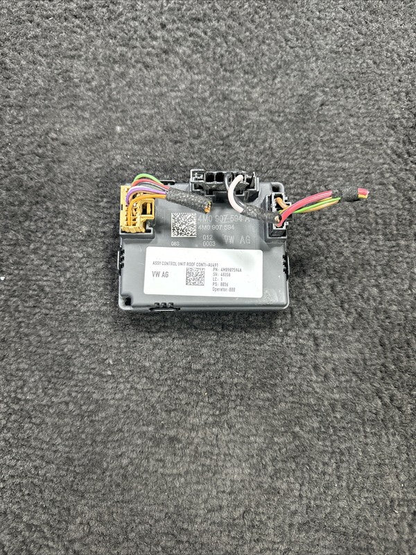 4M0907594A 2017 Audi A4 Sunroof Control Module OEM 4M0907594A