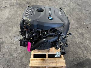  17-19 BMW 230 330 2.0L Complete Engine Assembly 65k miles AWD B46B20