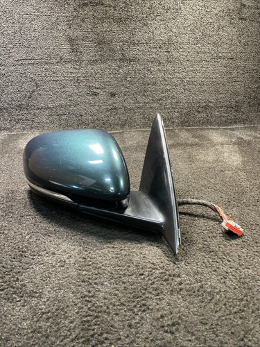 2010-2015 Jaguar XJL Right Passenger Door Mirror W/ Blind Spot OEM Green