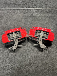 2014 Maserati Quattroporte Rear Brembo Brake Calipers Red OEM