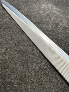 8051330 2013 BMW F10 M5 Rear Right Door Panel Trim Strip Aluminum OEM 8051330