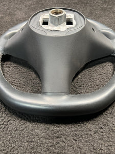 102897000A 2013 Tesla Model S Steering Driver Wheel Black Leather OEM 102897000A