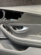 2017 Mercedes C63S AMG Front Right Door Panel W/ Yellow Stitching OEM