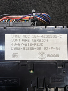 4230595 1994-1998 Saab 900 HVAC AC Heat Climate Control OEM 4230595