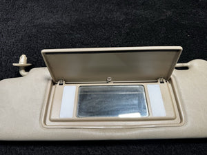 1990 Mercedes 300E Sun Visor Set OEM Beige