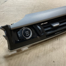 925264810 15-16 BMW X6M Dash Panel Center Bezel Push Start And Air Vents OEM PN:925264810